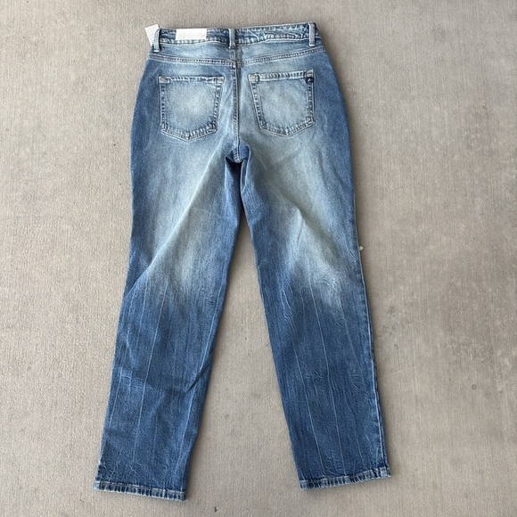 Maurices High Rise Straight Jeans size 10 Short NEW - Picture 4 of 6